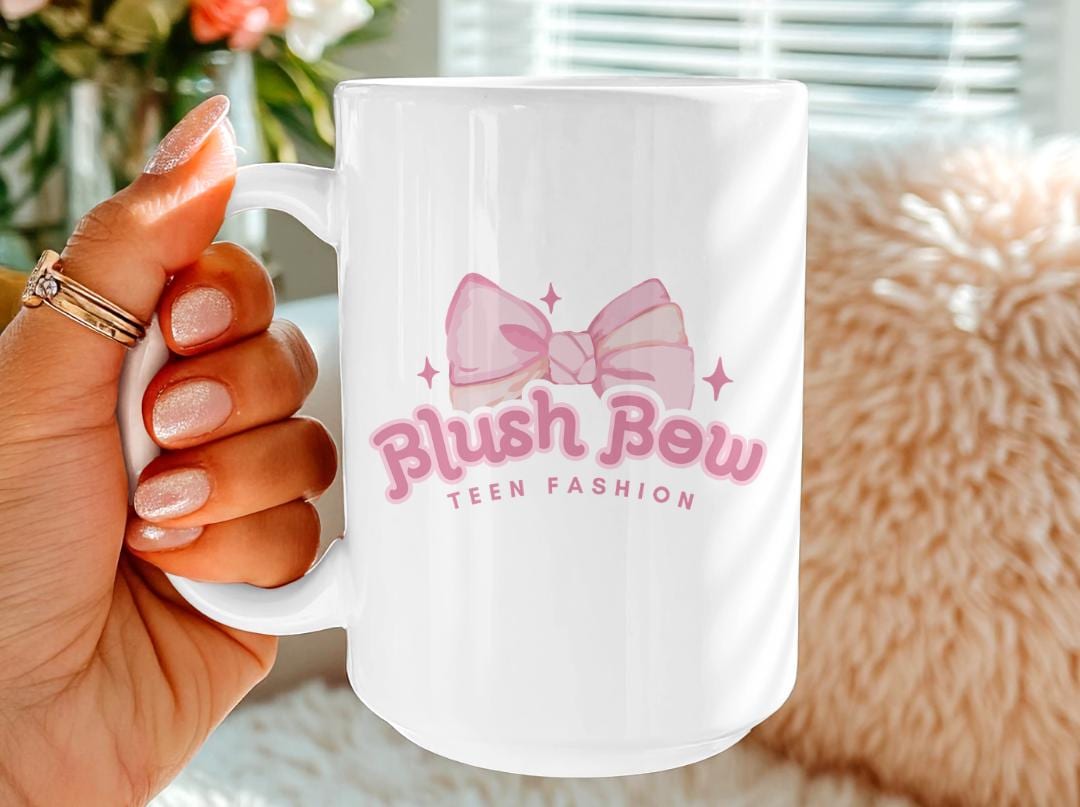 Custom Logo Mug for Business | Personalized Company Logo Coffee Cup | Bulk Branded Mugs | Corporate Gift or Employee Thank You Cup