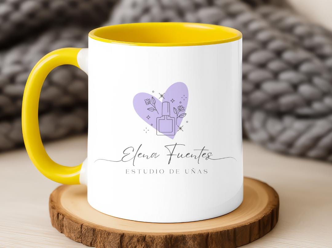 Custom Logo Mug for Business | Personalized Company Logo Coffee Cup | Bulk Branded Mugs | Corporate Gift or Employee Thank You Cup