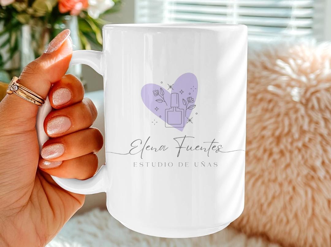 Custom Logo Mug for Business | Personalized Company Logo Coffee Cup | Bulk Branded Mugs | Corporate Gift or Employee Thank You Cup