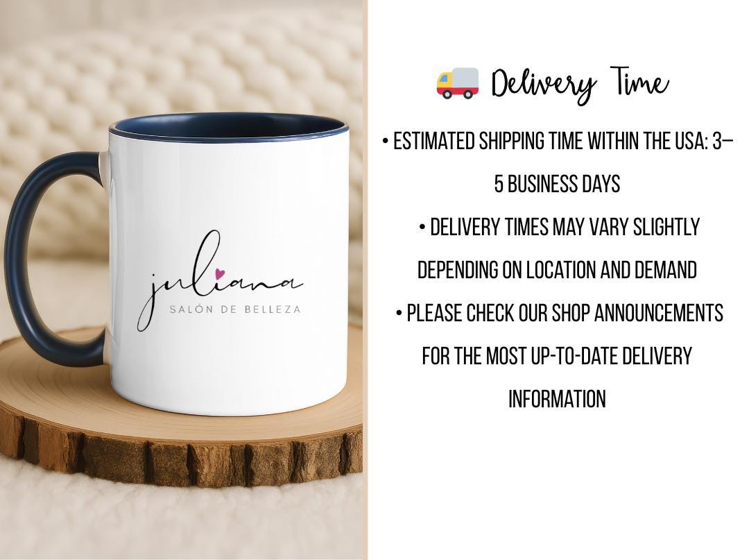 Custom Logo Mug for Business | Personalized Company Logo Coffee Cup | Bulk Branded Mugs | Corporate Gift or Employee Thank You Cup