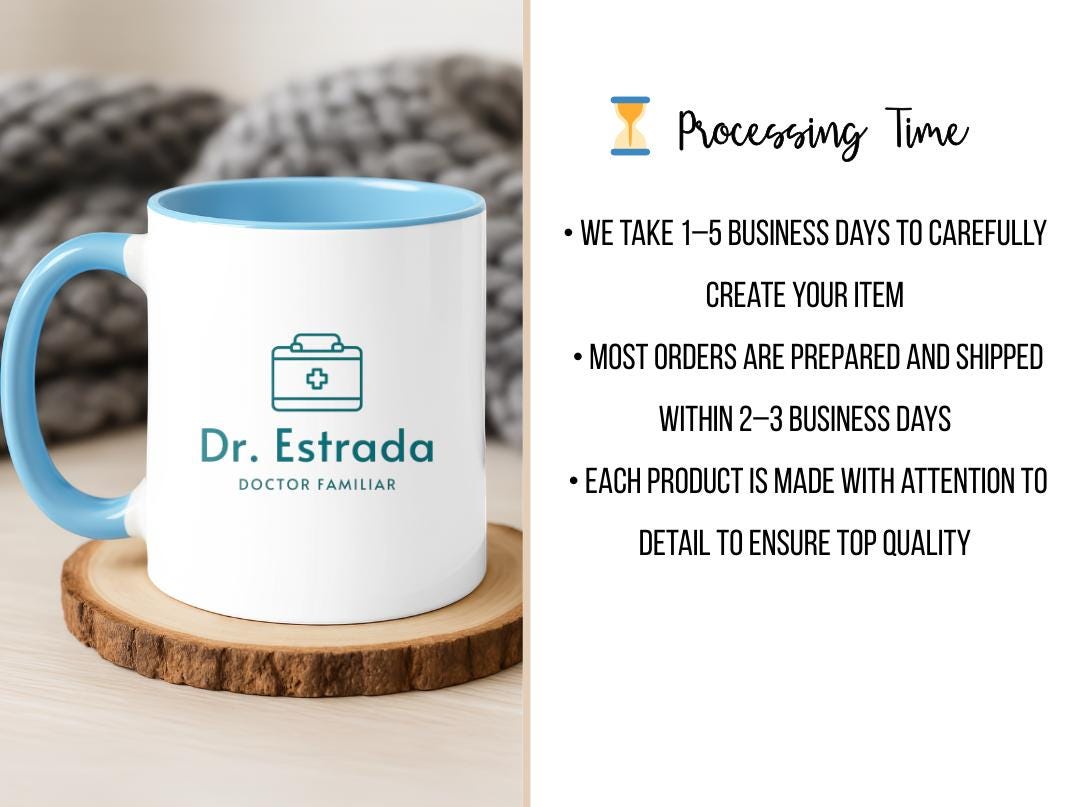 Custom Logo Mug for Business | Personalized Company Logo Coffee Cup | Bulk Branded Mugs | Corporate Gift or Employee Thank You Cup