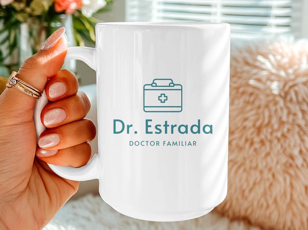Custom Logo Mug for Business | Personalized Company Logo Coffee Cup | Bulk Branded Mugs | Corporate Gift or Employee Thank You Cup