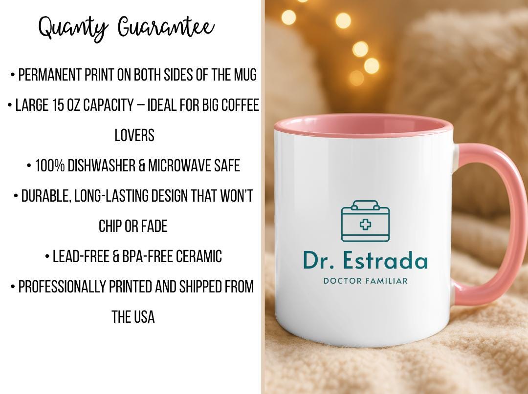 Custom Logo Mug for Business | Personalized Company Logo Coffee Cup | Bulk Branded Mugs | Corporate Gift or Employee Thank You Cup