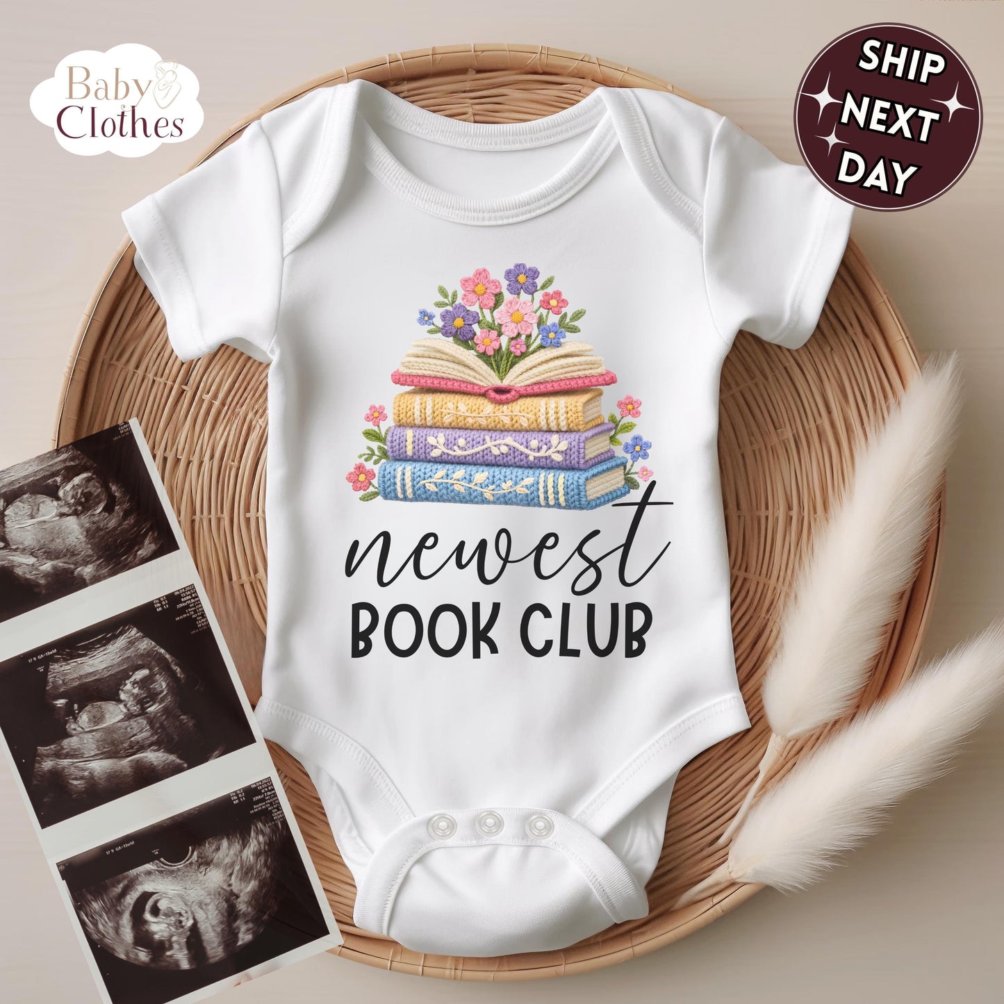 newest reading buddy baby bodysuit, cute book lover baby outfit, baby announcement, newborn baby gift, daddys reading partner onesie®