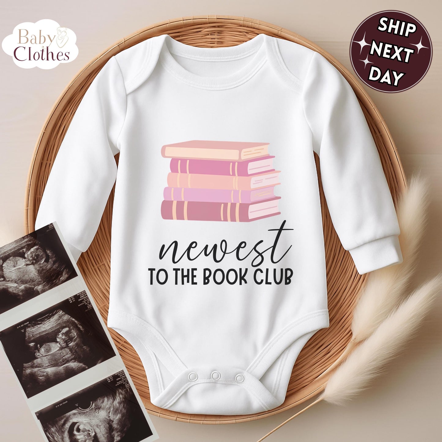 newest reading buddy baby bodysuit, cute book lover baby outfit, baby announcement, newborn baby gift, daddys reading partner onesie®